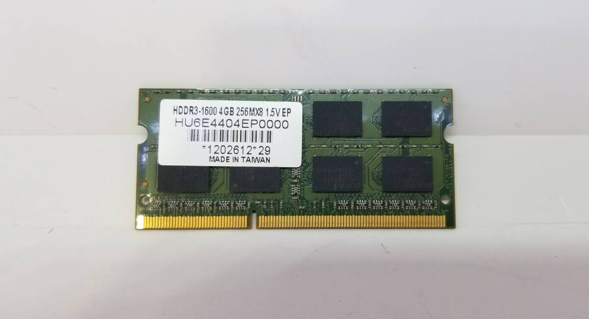 ノート用メモリー4GB HDDR3-1600 GREEN HOUSE 中古 拍卖