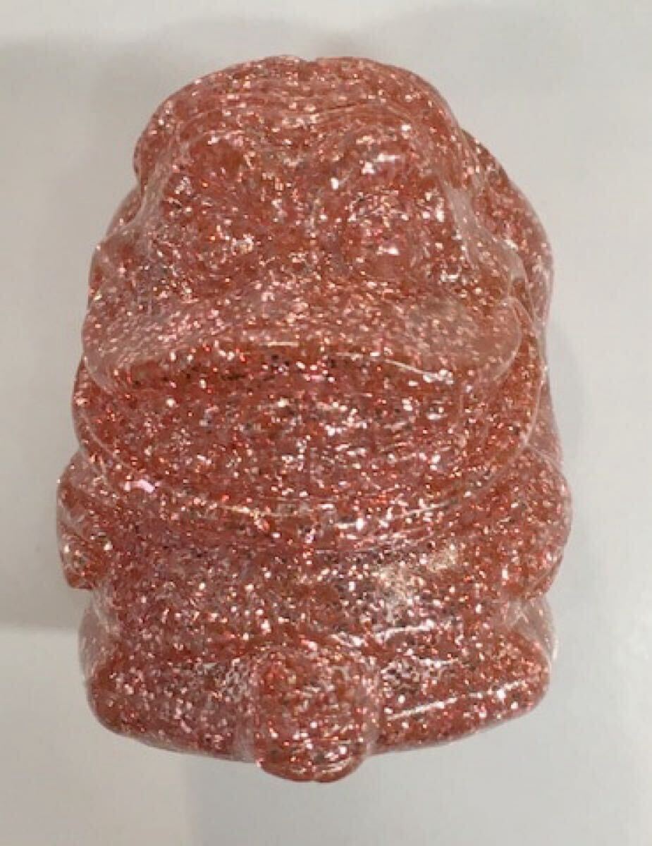 MSTOYS JAPAN テケテケ 指人形 クリアギガラメピンク ソフビ フィギュア 学校の怪談拍卖