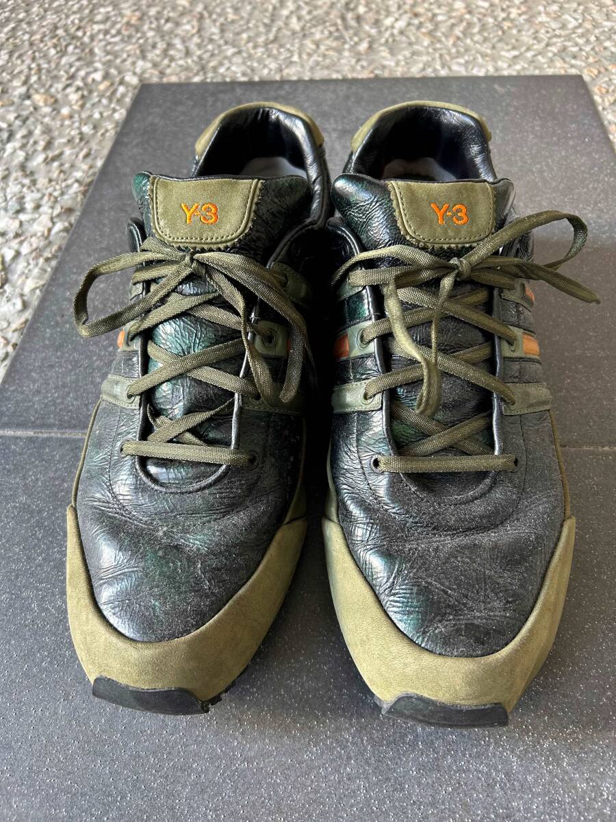 Y-3 メンズシューズ グリーン 29.5cm 拍卖