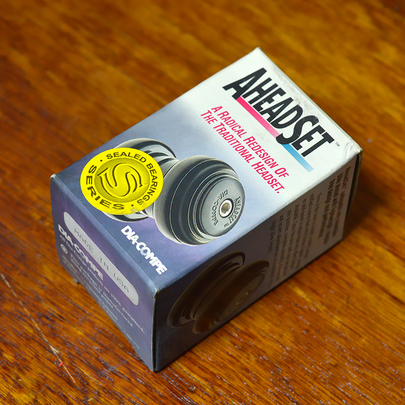 ■90年代MTBパーツ DIA-COMPE USA AHEADSET スタンダードサイズ シルバー ■ 未使用拍卖