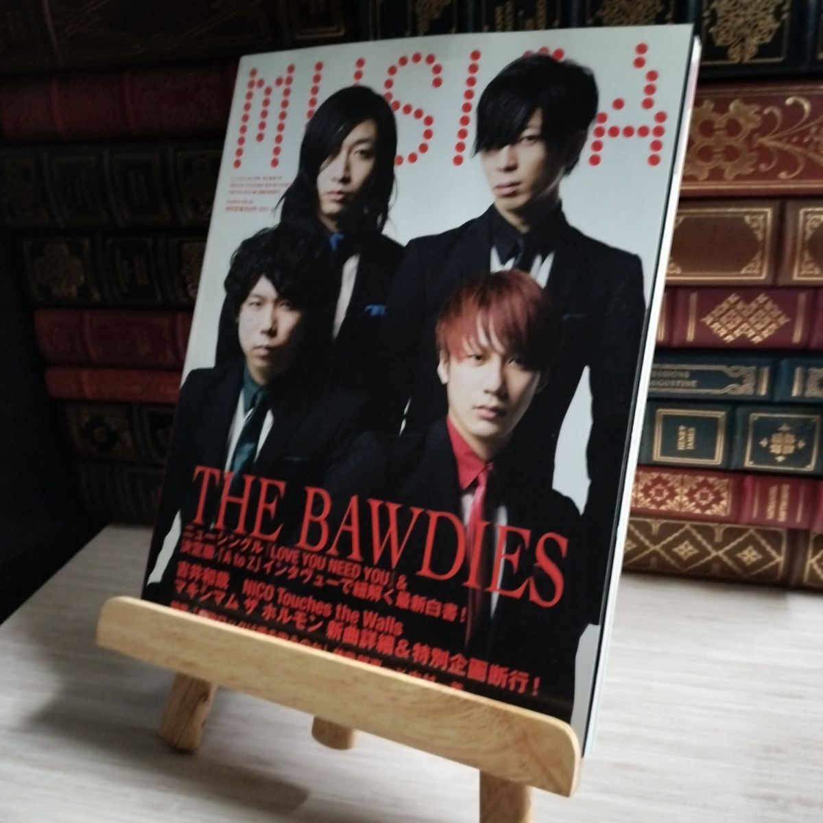 8-1 MUSICA vol.48 ムジカ 2011年4月号 マキシマムザホルモン 吉井和哉 NICO Touches The Walls 04020拍卖