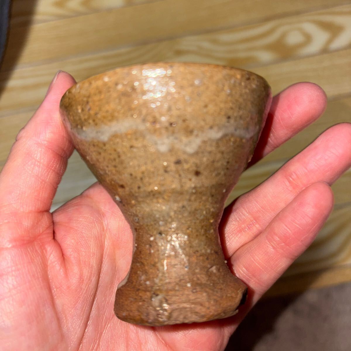 No.24無地唐津馬上盃!古唐津江戸時代前期 拍卖