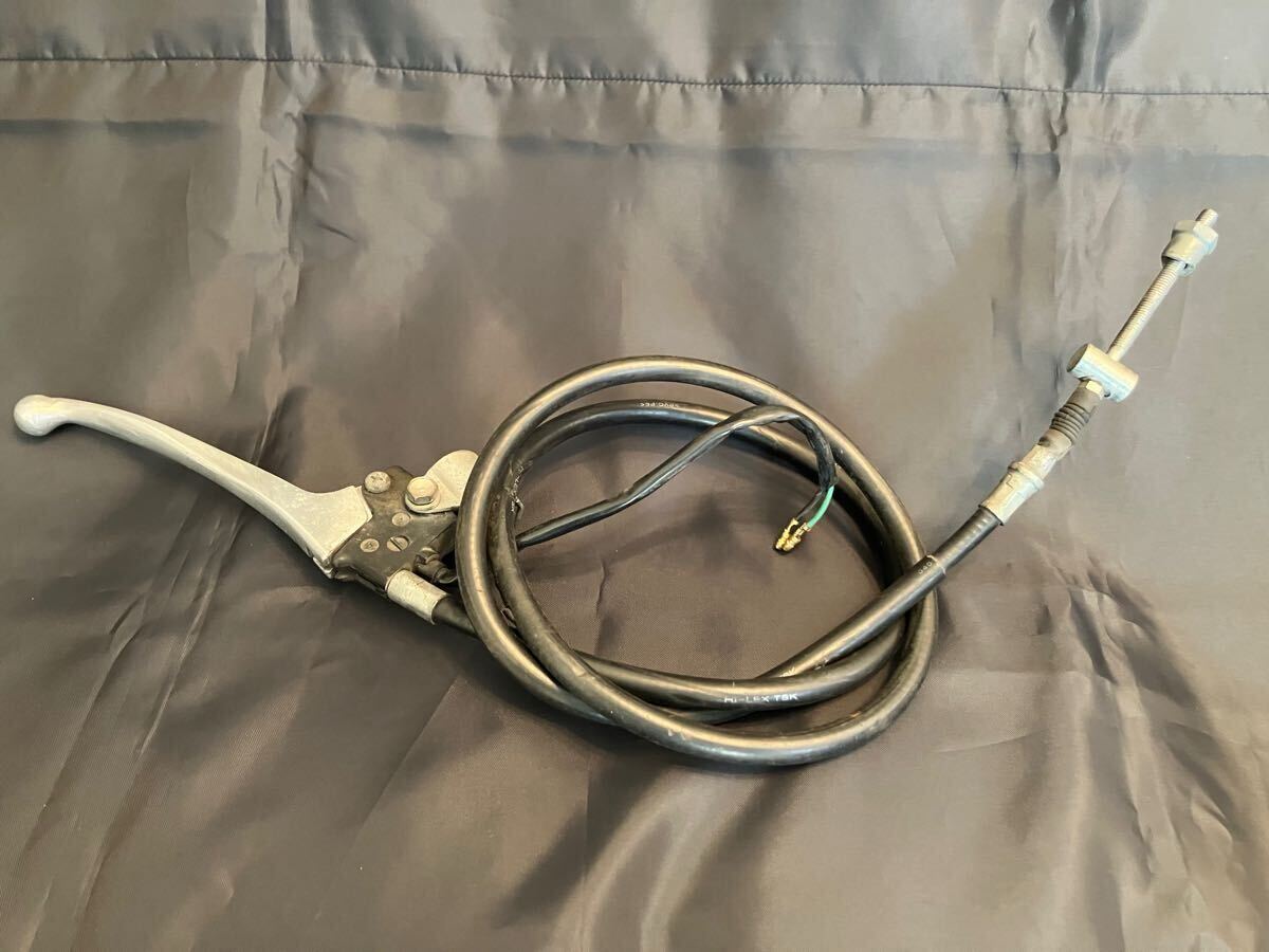 世田谷より ジャイロキャノピー TA02外し純正右ブレーキケーブル&ブレーキレバー♪曲がり無し 手渡しも可 レターパックで拍卖