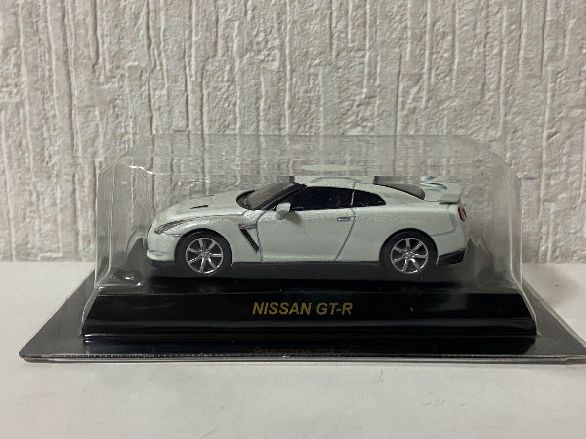 京商 1/64 日産 スカイライン R35 GT-R ホワイト KYOSHO NISSAN SKYLINE拍卖