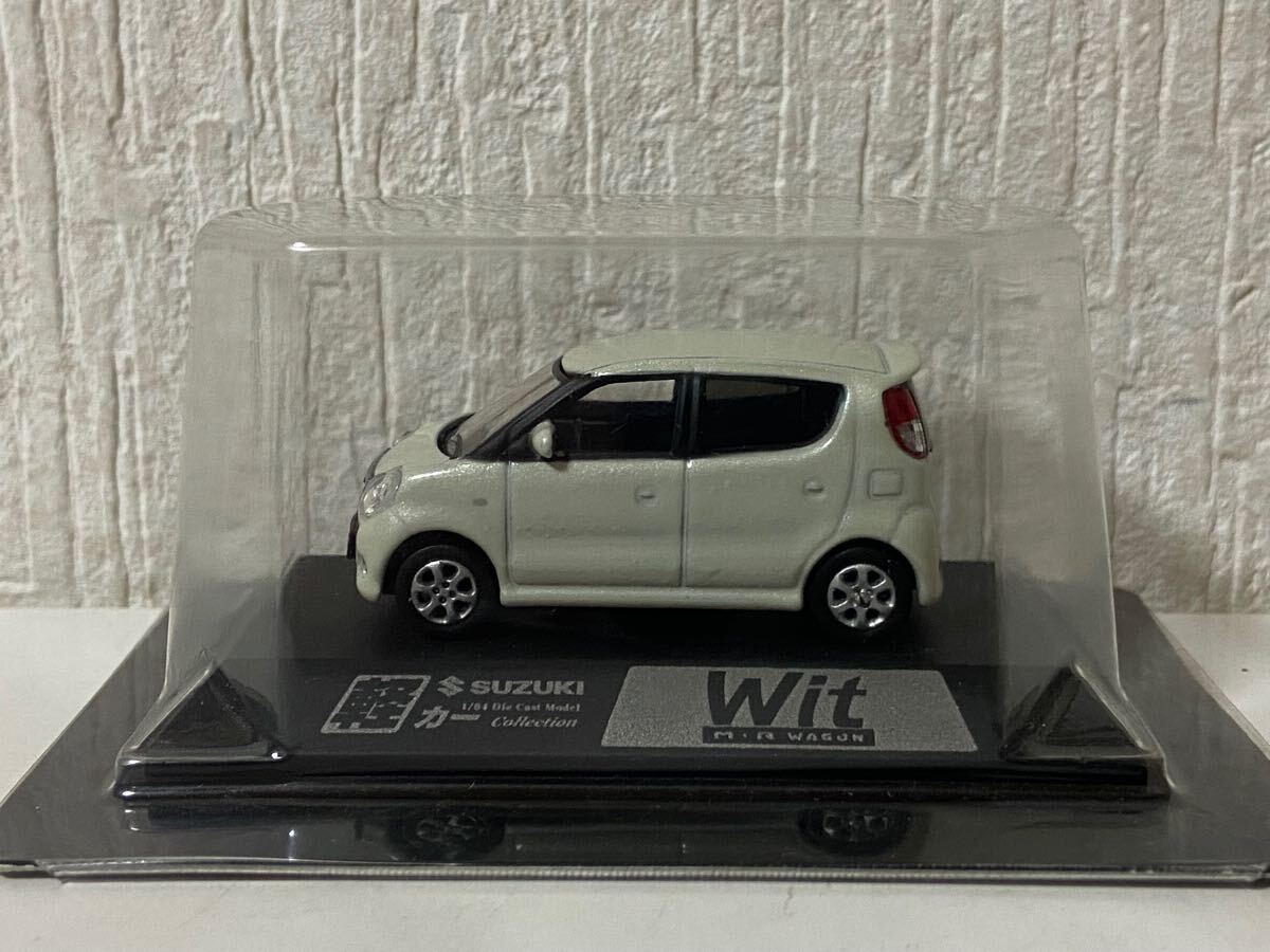 童友社 軽カーコレクション 1/64 スズキ ウィット MRワゴン パールホワイト SUZUKI Wit MR WAGON拍卖