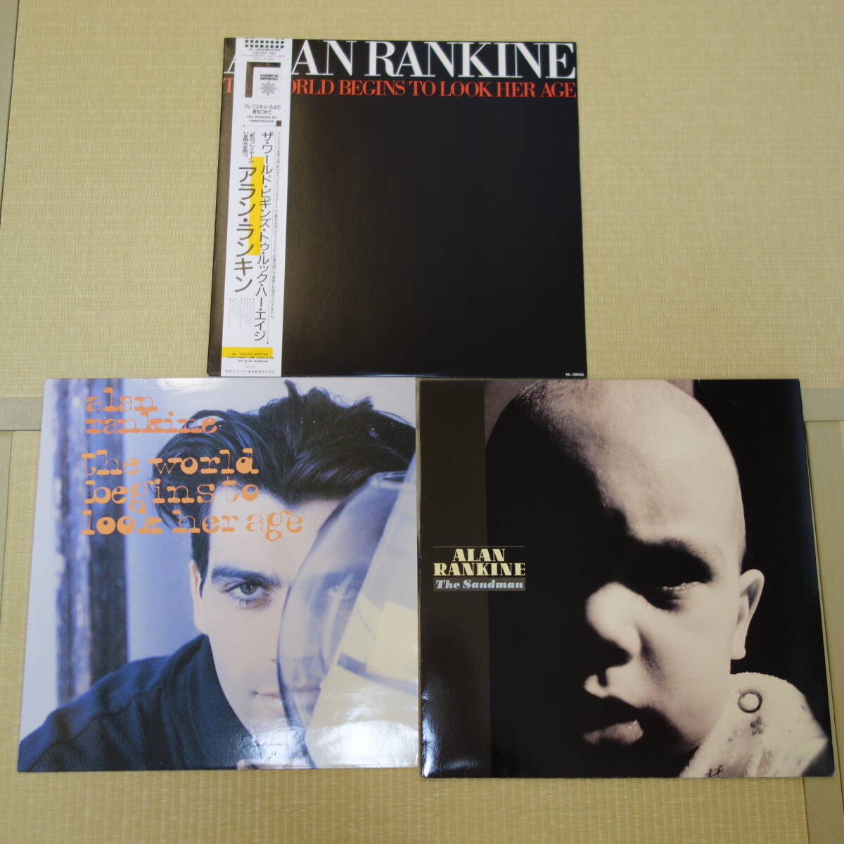 LP/SP/ Alan Rankine//3枚セット/The World Begins To Look Her Age/JP盤/UK盤/ Belgium盤拍卖