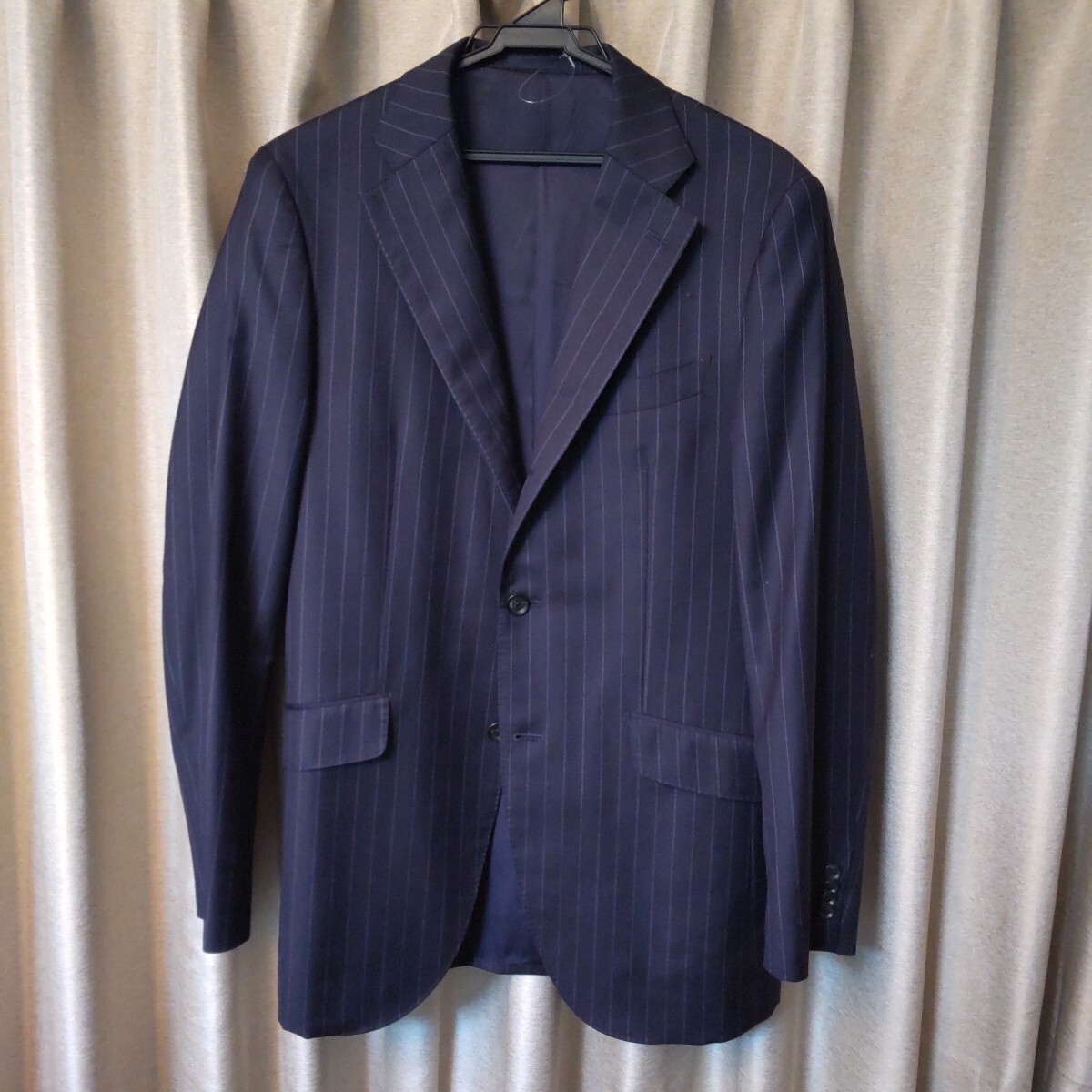 新品■Ermenegildo Zegna Italy■ゼニアトラベラー使用■ジャケット 総裏■YA7■大賀 超高級品■超特価拍卖