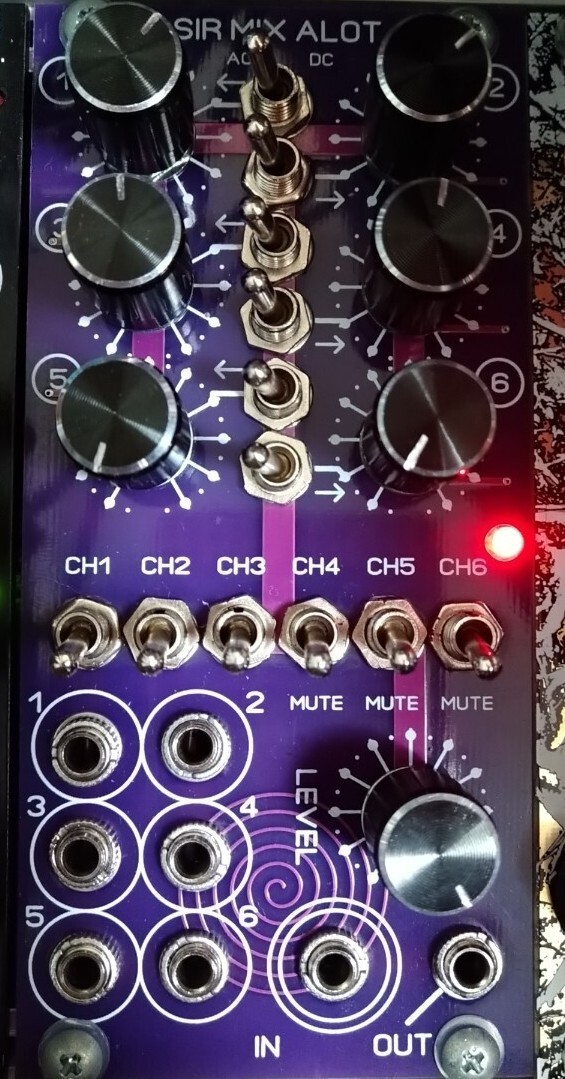 Blue Lantern Modules SIR MIX ALOT  モジュラーシンセ  ユーロラック  masf  make  noise  doepfer  moog拍卖