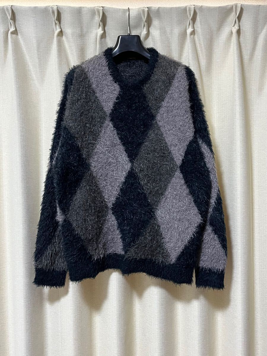 RE:NUMBER (N)INE ナンバーナイン 復刻 アーガイル ニット 4拍卖