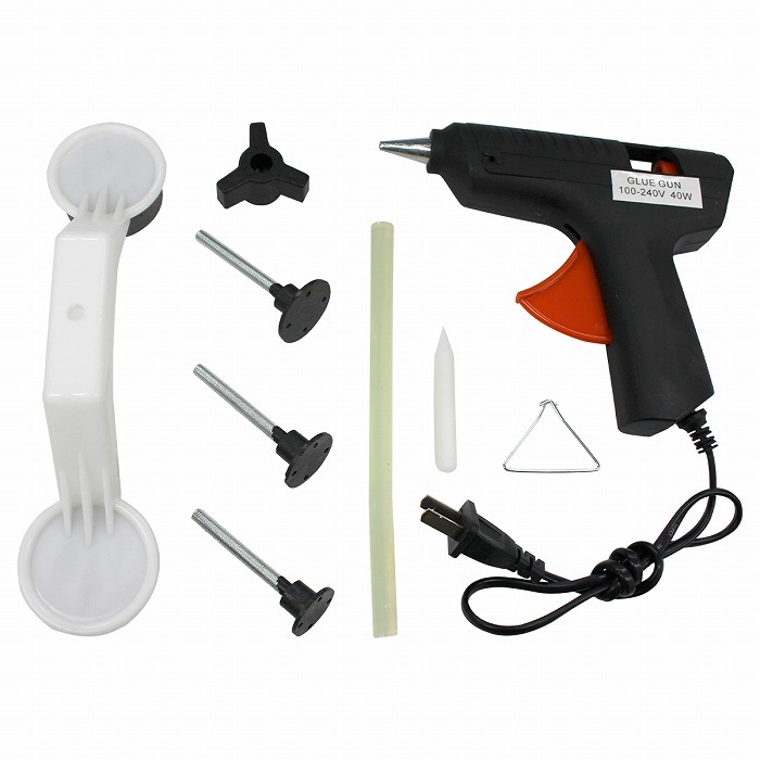 【送料380円】ヘコミ 修理工具 バキュームリフター デントリペア ツール グルーガン 凹み 強力 吸盤 引っ張り 凹み デント 引き出し 車拍卖