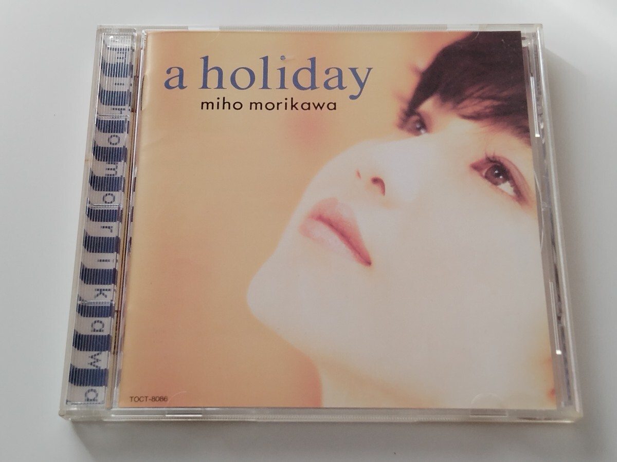 森川美穂 miho morikawa / ホリデイ a holiday CD TOCT8086 93年ミニアルバム,おんなになあれ,君が君でいるために,飛鳥涼,拍卖