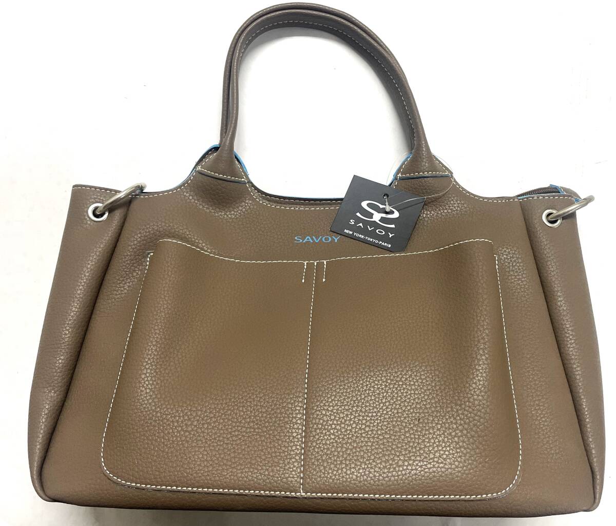 SAVOY トートバック 未使用品 タグ付き拍卖