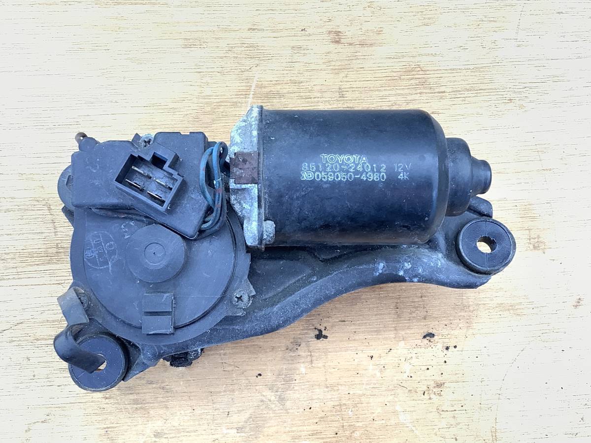 20 ソアラ 後期 フロント ワイパーモーター GTツインターボL GTリミテッド GZ20 MZ20 ジャンク拍卖