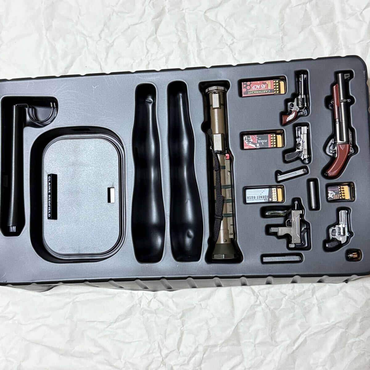 武器セット BIOHAZARD RE:2 1/6 コレクティブルアクションフィギュア クレア・レッドフィールド あみあみ ダムトイ DAMTOYS カプコン拍卖