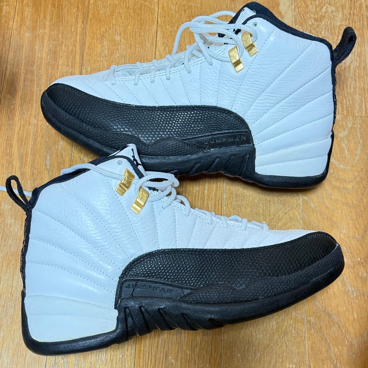 Nike Air Jordan 12 OG Taxi (1997) 25cm 130690-101 プレイオフ Pray OFF プラパーツ破損あり 革は比較的状態良拍卖