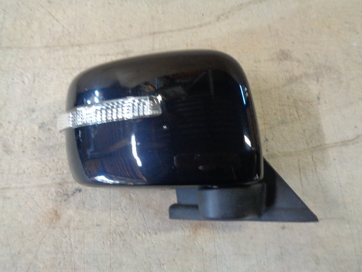 ML21S ルークス ハイウエイスター 純正 ウィンカー付 ドアミラー 右 カラー№:ZJ3 カプラー:7ピン拍卖
