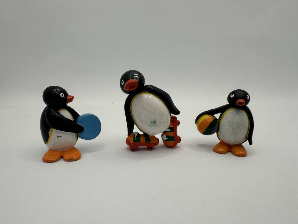 中古 PINGU ミニフィギュア ピングー 3個セット 0000001拍卖