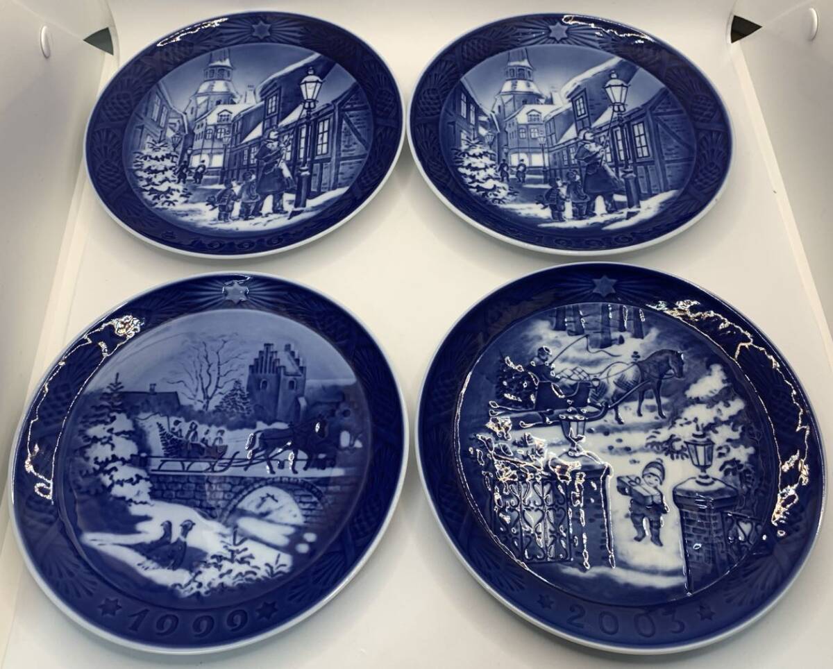 中古未使用 ロイヤルコペンハーゲン 4個セット拍卖