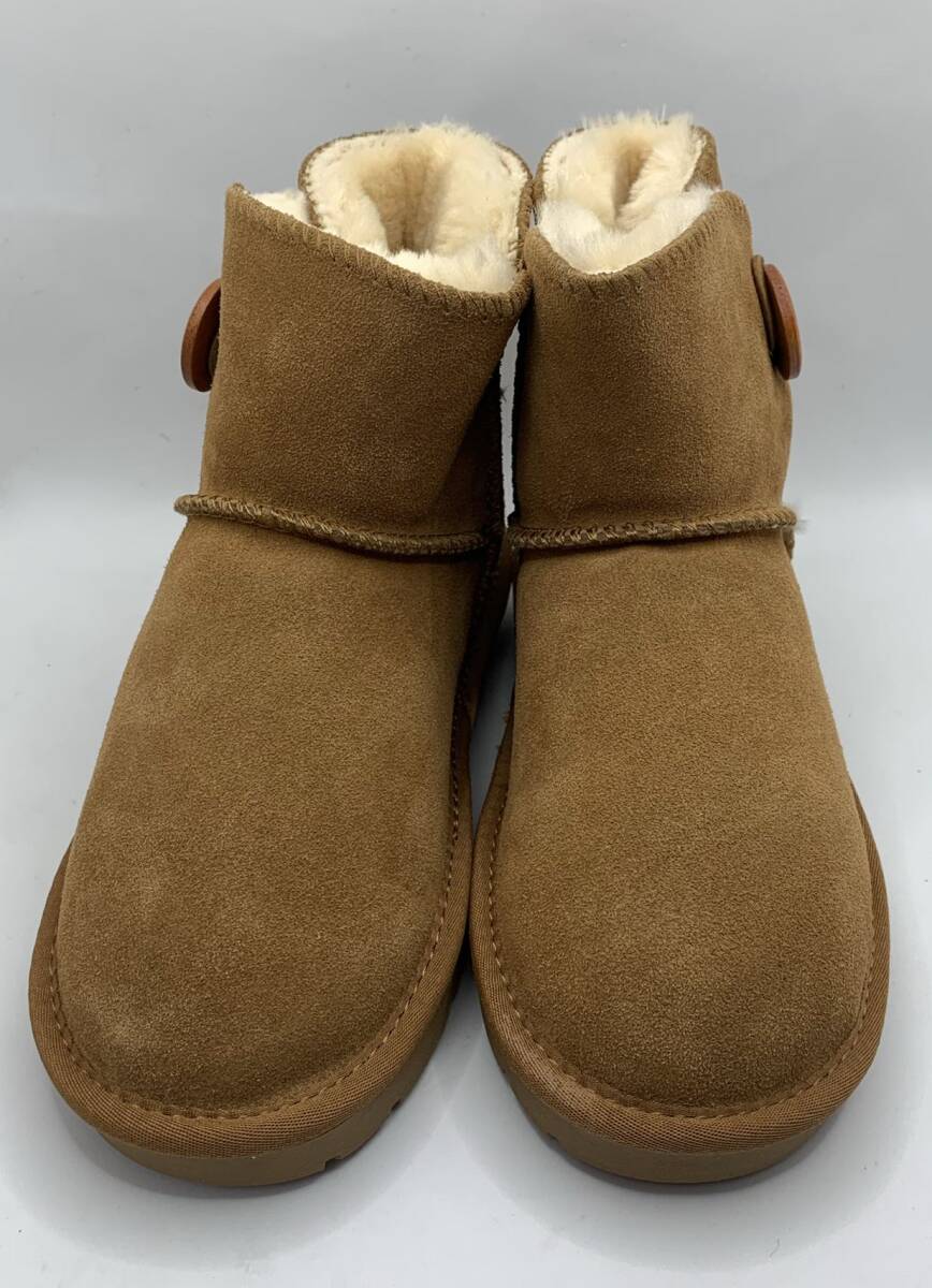 未使用 EBV australia キャラメル色 22.5cm拍卖