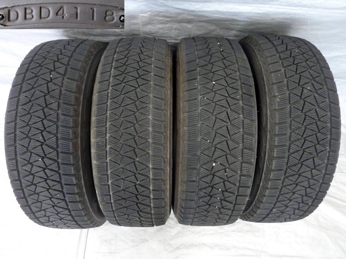 ●●2412-TK9LL ブリヂストン BLIZZAK ブリザック DM-V2 2018年製 225/65R17 102Q 4本セット 7~8分山 良品!拍卖