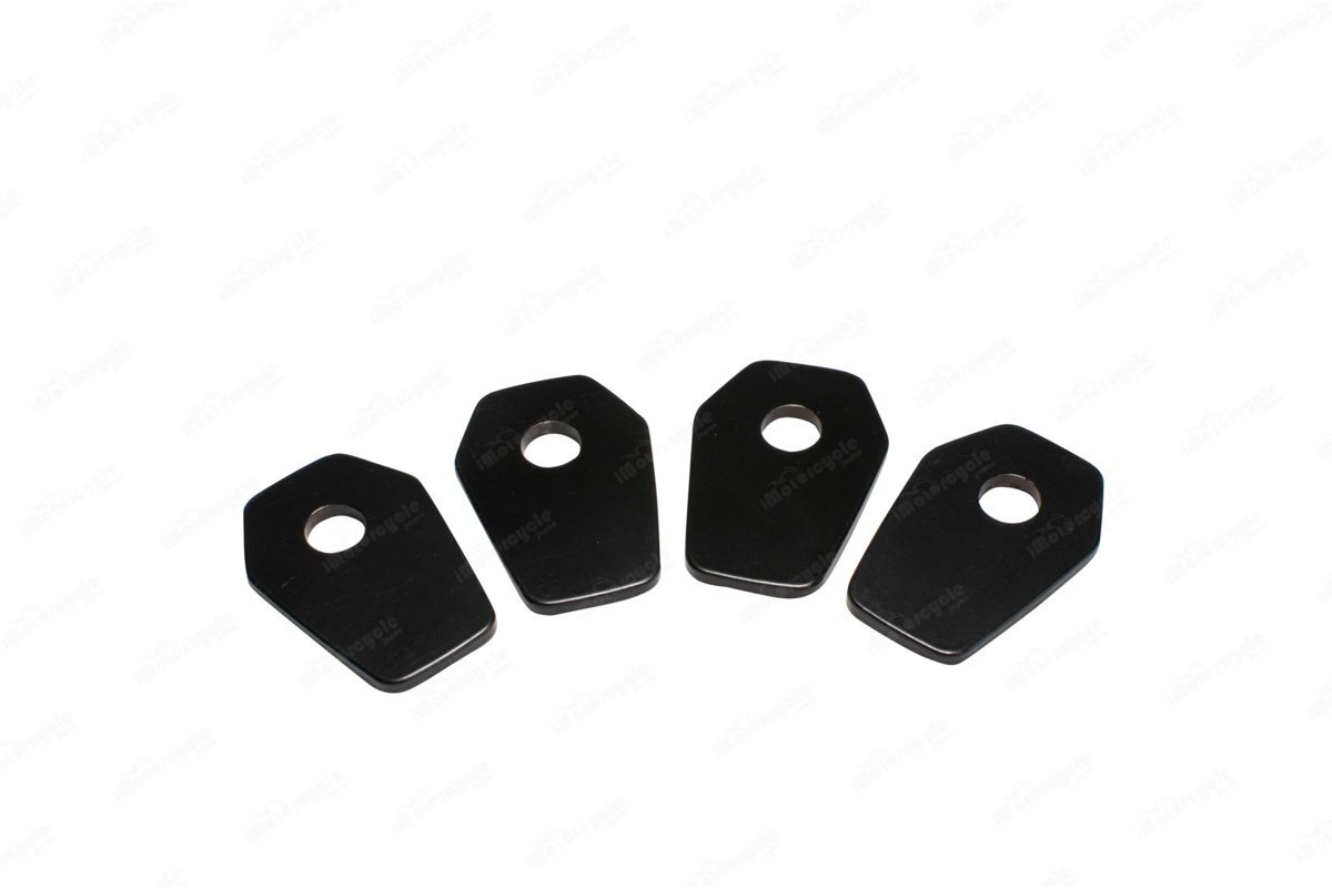 【国内在庫】LIGHTECH ライテック ウィンカー用 プレート 4枚 左右セット ブラック 黒 SUZUKI スズキ 汎用 ★拍卖