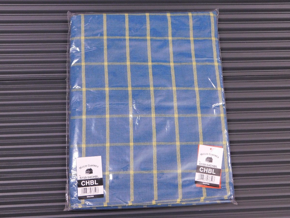 【DULTON・ダルトン】※《マルチクロス・CHBL / ブルー》 サイズ1500×2250 ソファカバー テーブルクロス S159-54CHBL拍卖