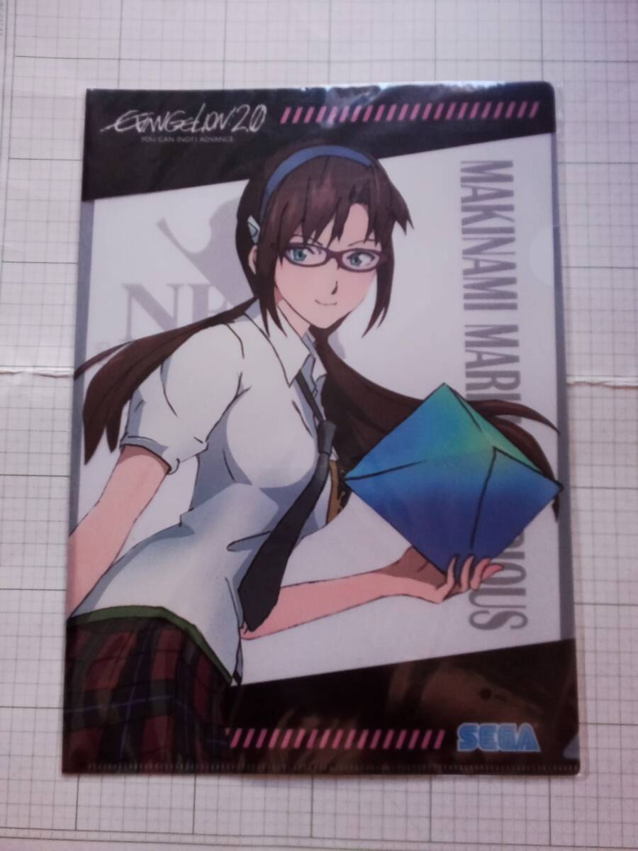 エヴァンゲリオン セガ限定 クリアファイル マリ拍卖