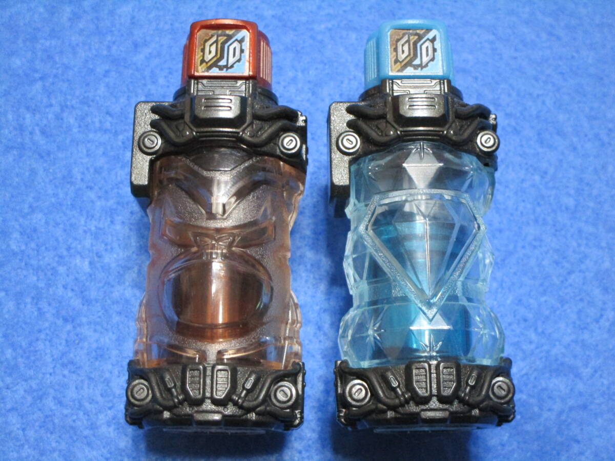 中古!即決!仮面ライダービルド DXゴリラモンドフルボトルセット ゴリラフルボトル+ダイヤモンドフルボトル(DXビルドドライバー対応)拍卖