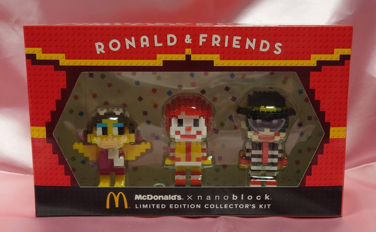 【送料無料】ナノブロック マクドナルド RONALD & FRIENDS McDonald's × nanoblock 【日本郵便発送】拍卖