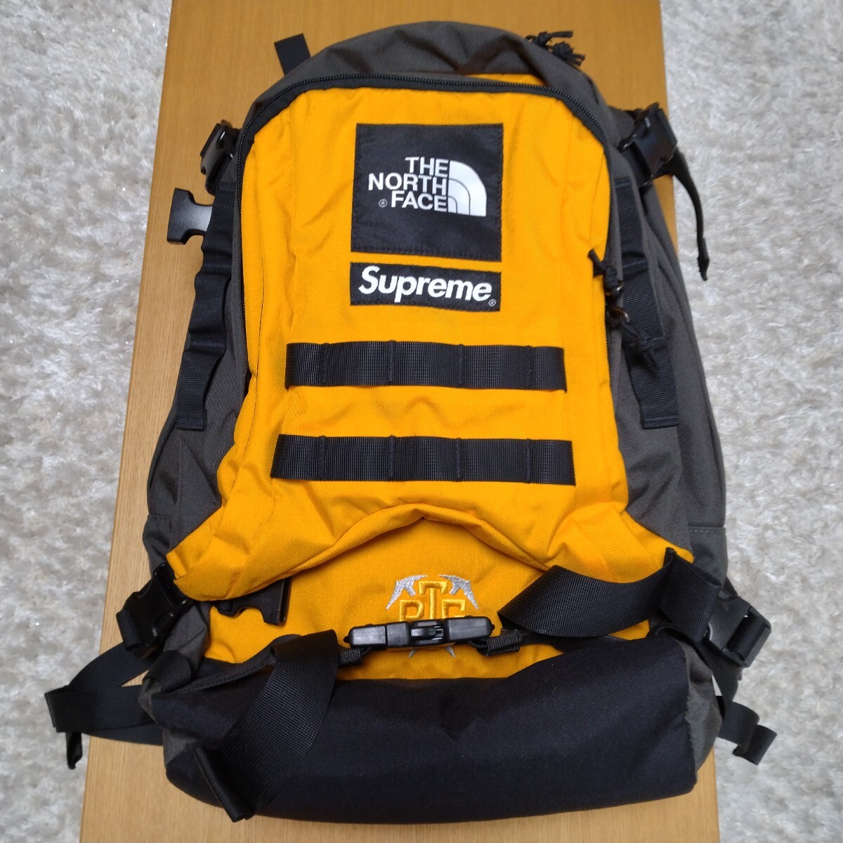 ☆ノースフェイスRTG/Supremeコラボバックパック美品拍卖