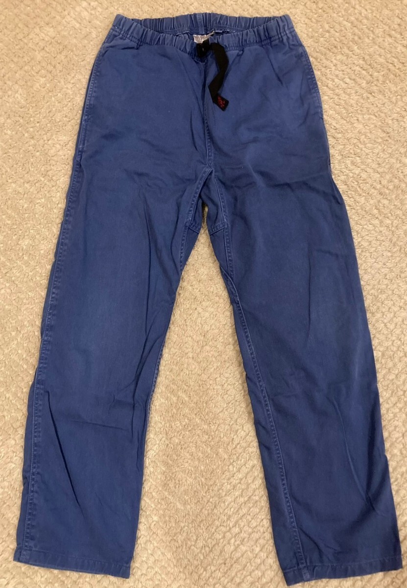 GRAMICCI グラミチ クライミングパンツ S ブルー拍卖