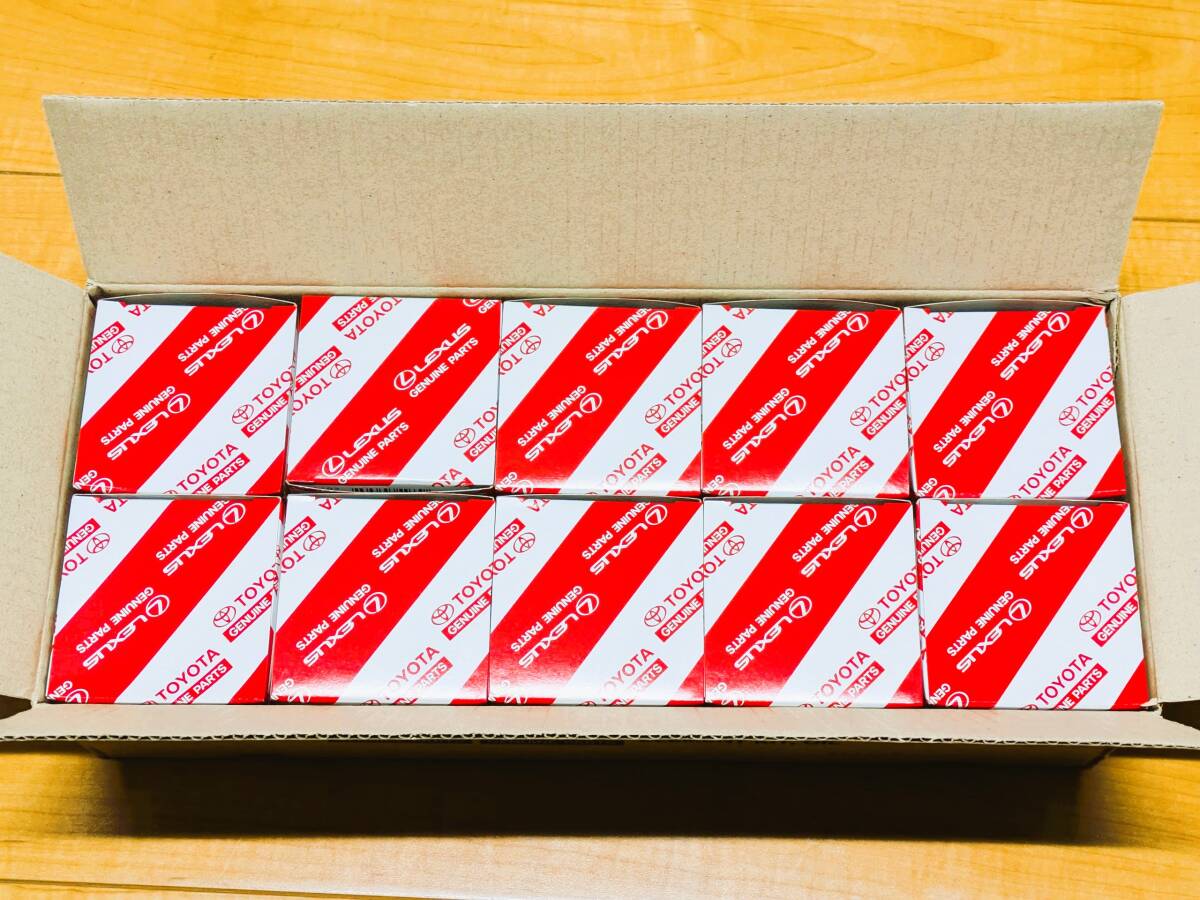 ★格安!新品未使用!TOYOTA/LEXUS純正エンジンオイルエレメント10個セット★拍卖