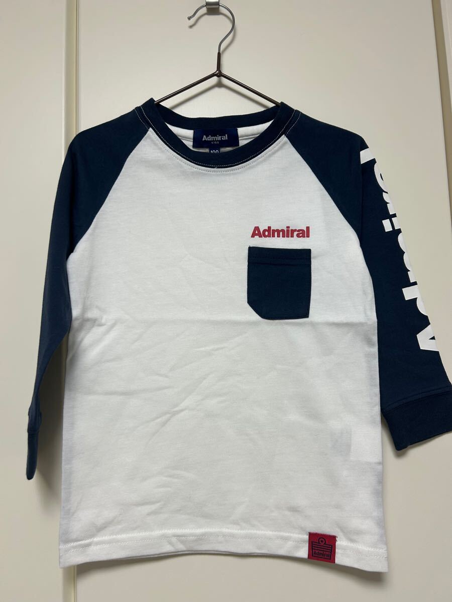 新品未使用Admiral KIDS アドミラルキッズ TシャツロンT子供服拍卖