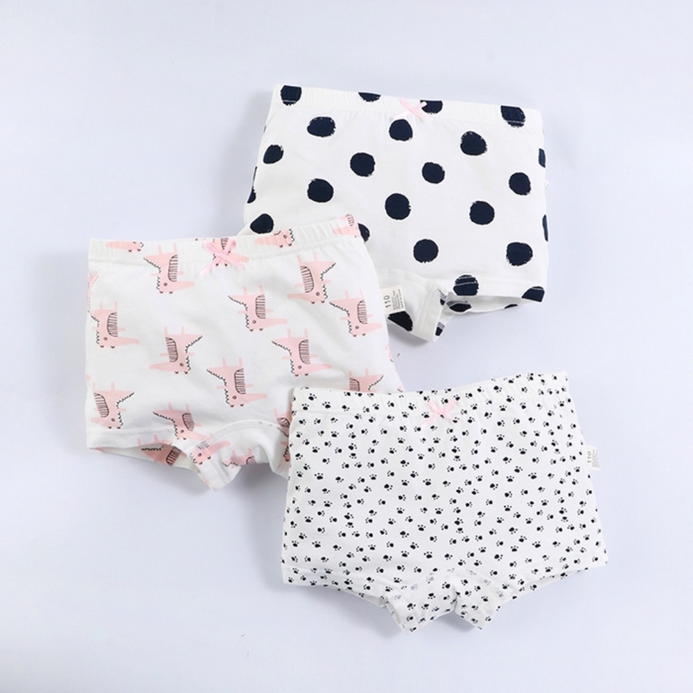 ☆ Mセット ☆ 110cm ☆ 女の子パンツ h77095 キッズ パンツ 下着 女の子 3枚セット ショーツ コットン かわいい おしゃれ 肌着拍卖