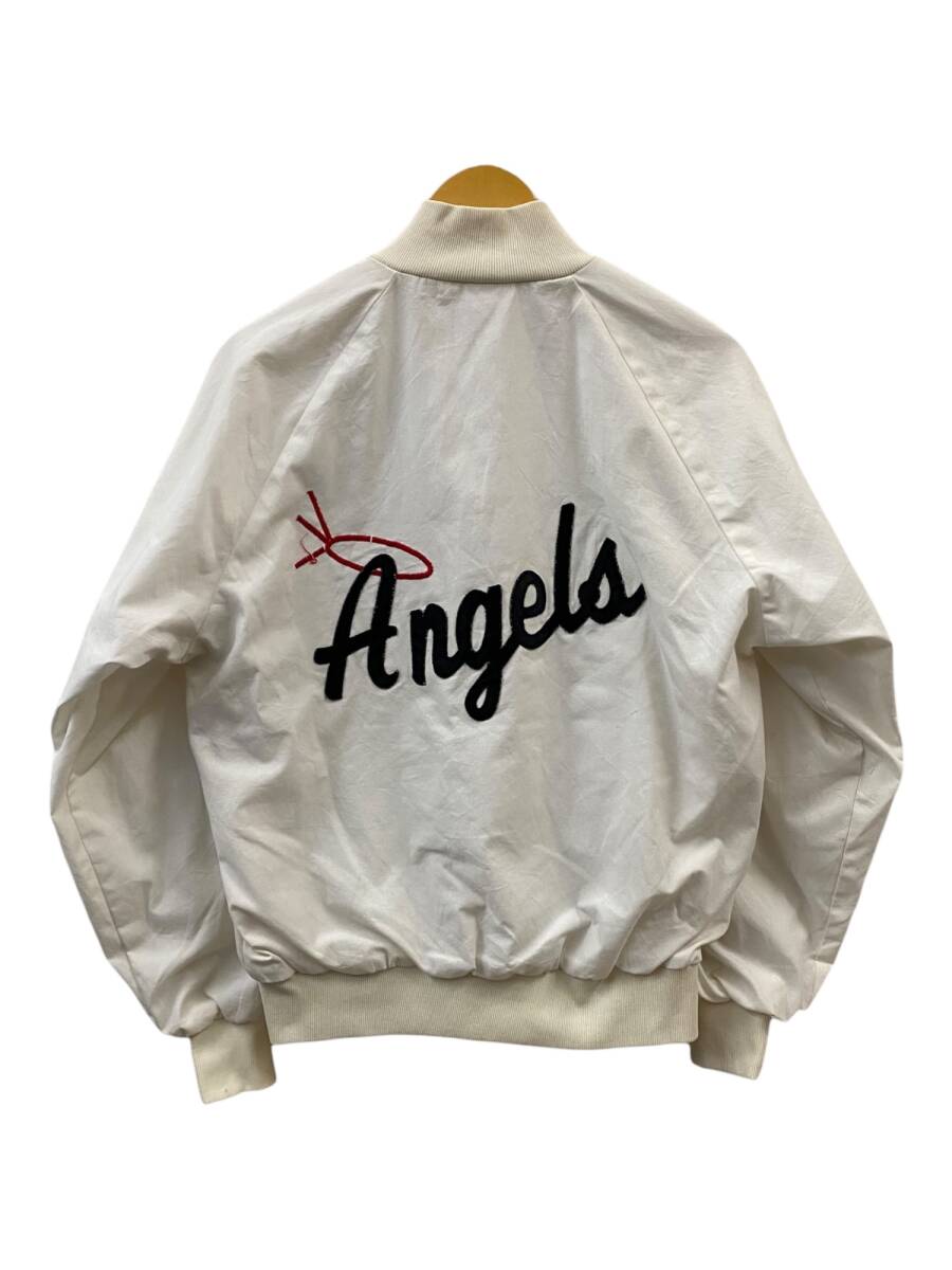 WEST ARK (ウエストアーク) ポリ/コットン ジャケット ブルゾン 刺繍入り 90s 古着 ビンテージ S ホワイト メンズ/078拍卖