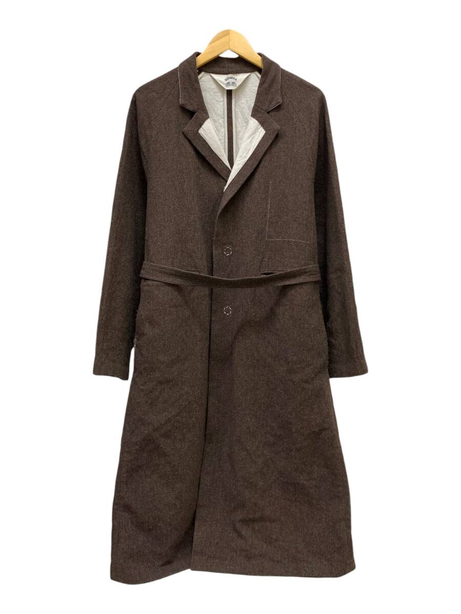 SUNSEA (サンシー) W-FACE WOOL COAT ウール ロングコート 日本製 17A35 2 ブラウン メンズ/036拍卖