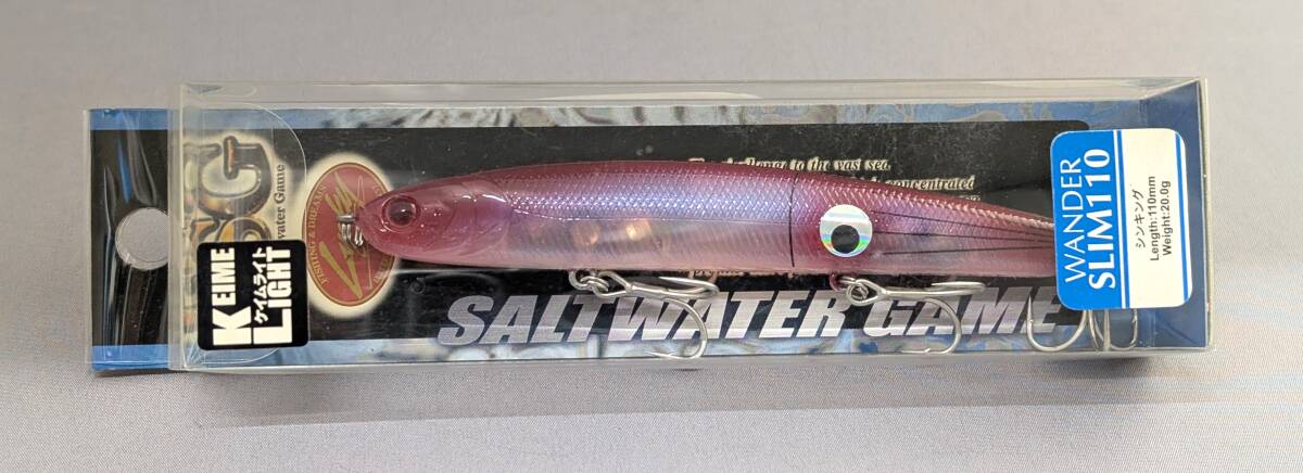 即決!!ラッキークラフト★ワンダー スリム 110 スルメVer3赤ケイムラゲソ★新品 LUCKY CRAFT WANDER SLIM拍卖