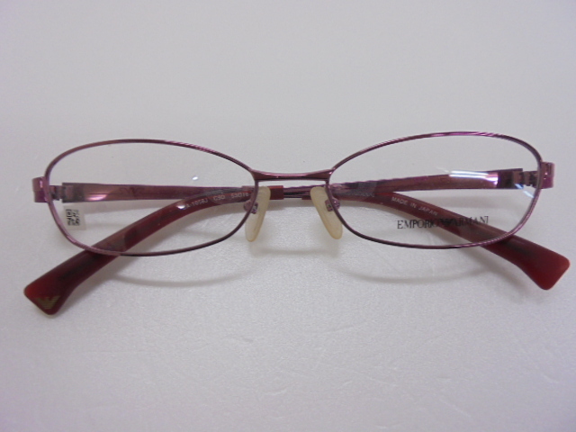 【KCM】glas-144★展示品★【EMPORIO ARMANI/エンポリオアルマーニ】メガネフレーム フルリム EA-1058J 53□16-136 眼鏡/めがね 日本製拍卖