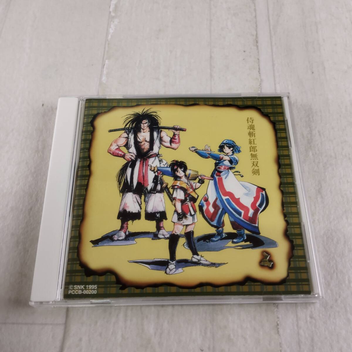 1MC7 CD サムライスピリッツ 斬紅郎無双剣 サウンドトラック 帯付き 拍卖