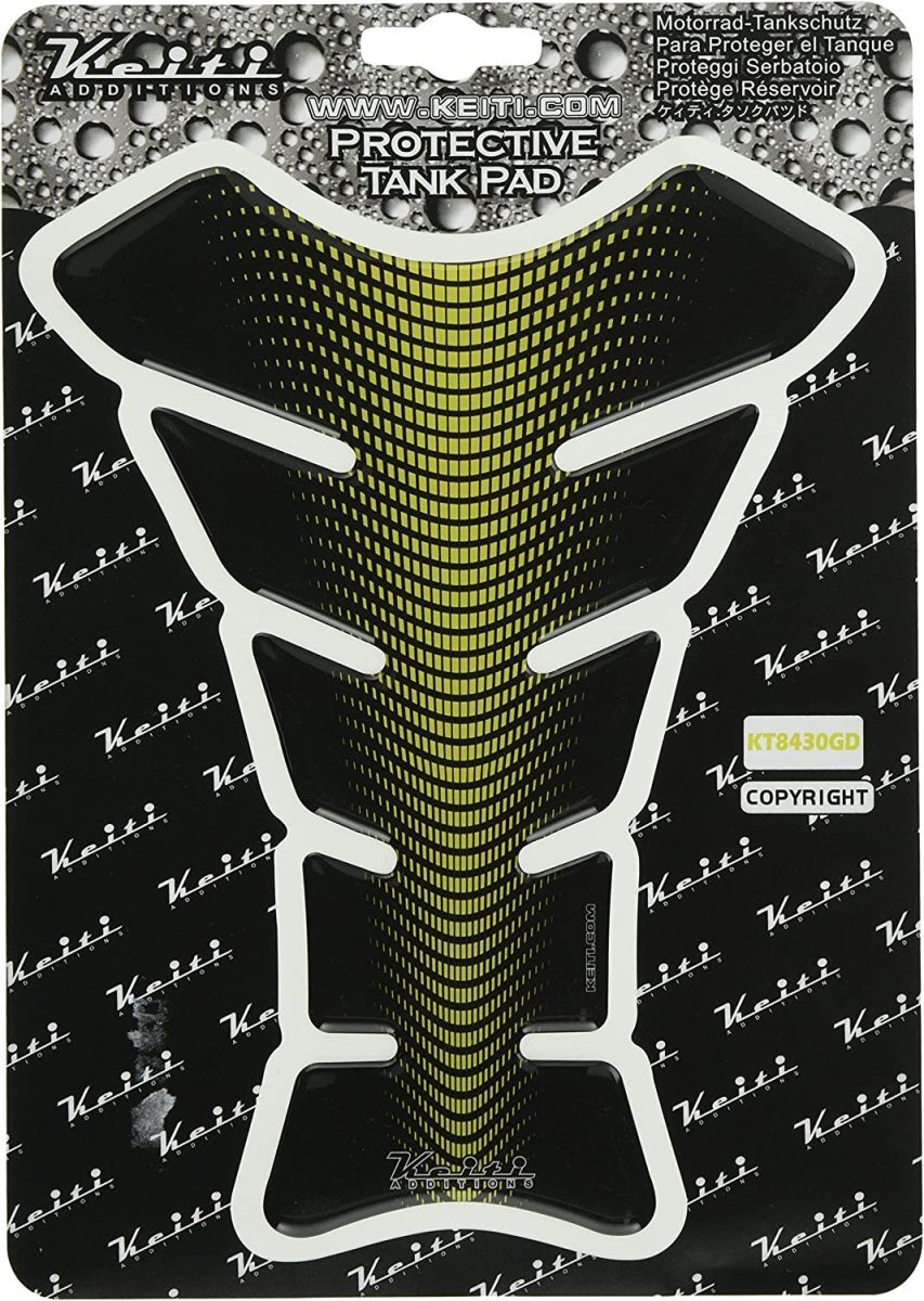 ★【メール便送料無料・代引不可】 Keiti タンクパッド KT-8430GD タンクパッド グラデーション ゴールド拍卖