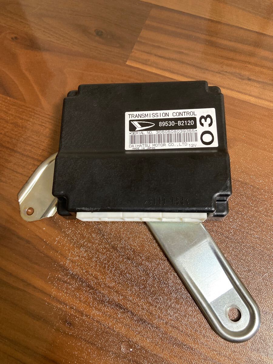L550S EF-DETトランスミッションコントロールユニット ATコンピューター 89530-B2120拍卖