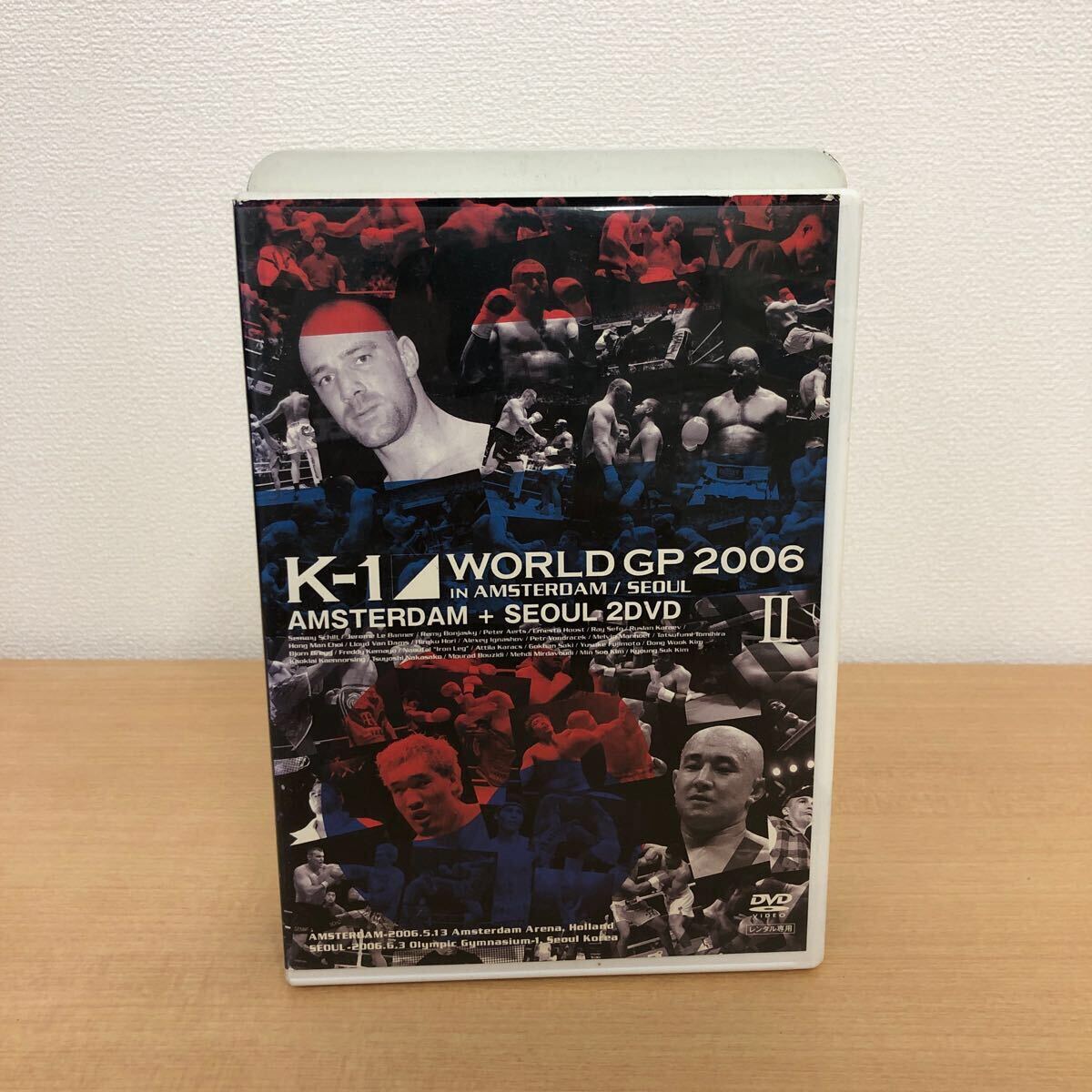 Y1208A K-1 WORLD GP 2006 AMSTEDAM+SEOUL Ⅱ 2 DVD 2枚組 レンタル専用 フジテレビ ポニーキャニオン 格闘技 ピーター・アーツ 他 拍卖