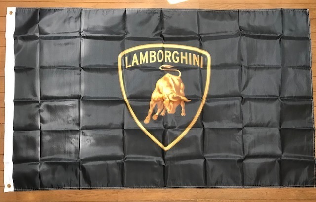 値下げ!送料無料!ランボルギーニ ブラック フラッグ 旗特大サイズ アベンタドール カウンタック ウラカン ガヤルド ムルシエラゴ拍卖