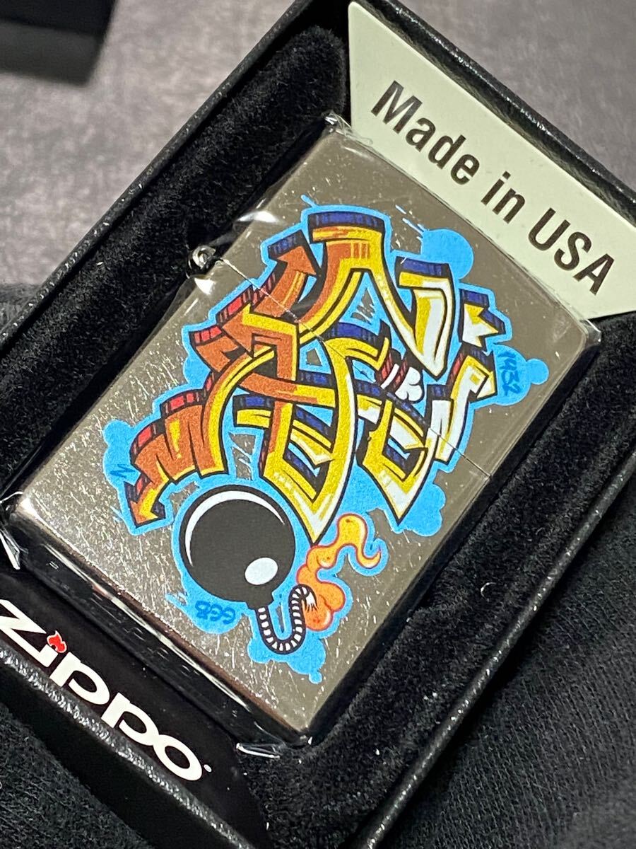 zippo GGB シルバーダスト 特殊加工 希少モデル 2018年製 シルバーインナー 2018年製 ケース 保証書付き拍卖