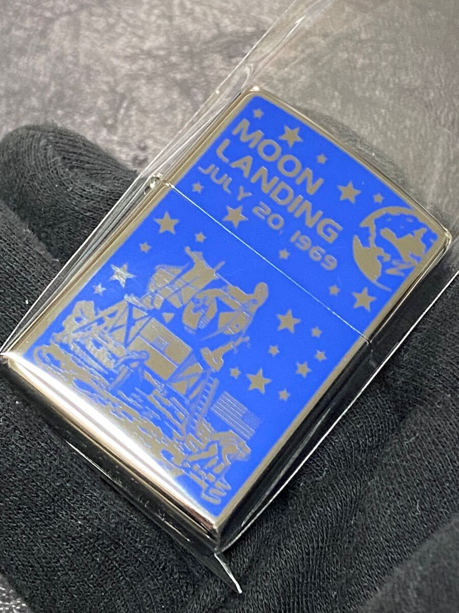 zippo MOON LANDING 前面加工 希少モデル 2015年製 シルバーインナー 2015年製拍卖