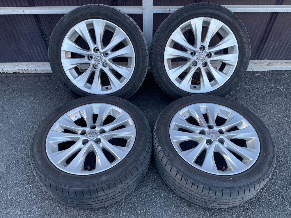 TOYOTA トヨタ ANH20 GGH20 アルファード ヴェルファイア 前期 純正 235/50R18 5H PCD114.3 グッドイヤー 中古品拍卖
