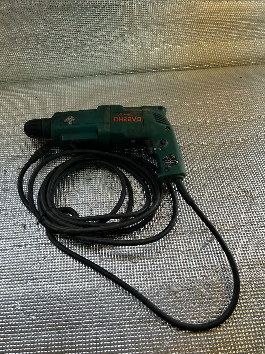 日立工機 ロータリハンマードリル DH22VB中古動作品拍卖