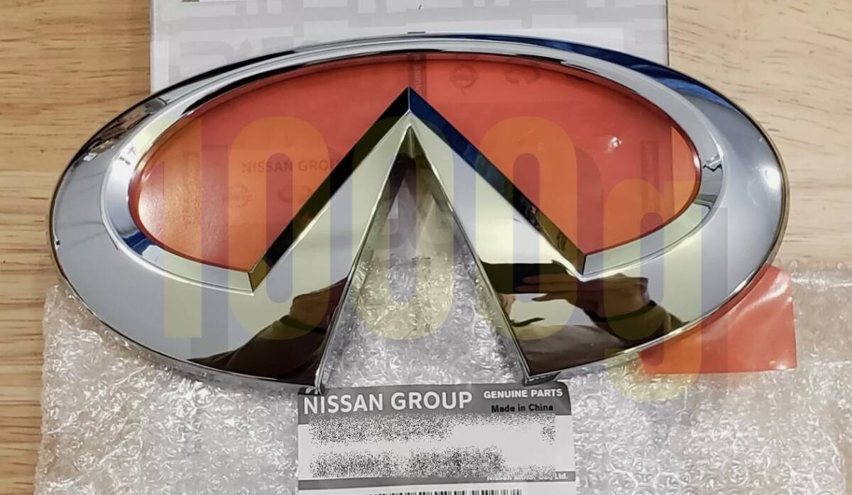 【日産純正新品】NISSAN 未使用品 ★超希少品★ V37 グリルエンブレム インフィニティ スカイライン HV37 HNV37 ZV37 YV37拍卖