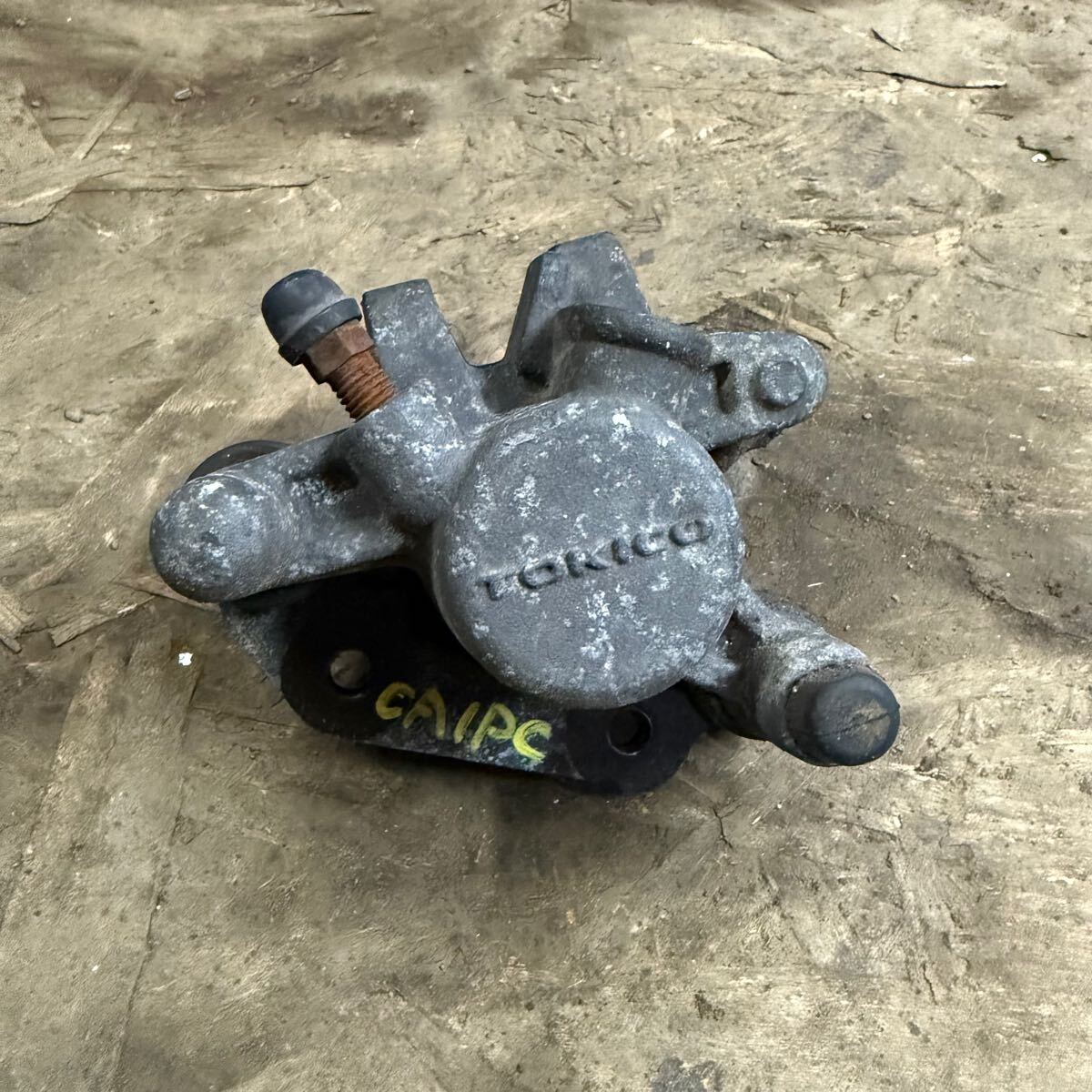 スズキ CA1PC レッツ2 S フロント ブレーキ キャリパー OHベース 中古 現状品拍卖