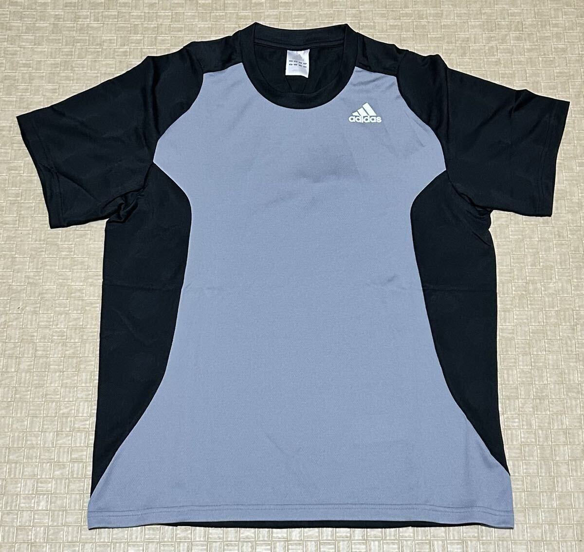 新品・L サイズ・adidas・CLIMACOOL アディダス クライマクール 半袖 Tシャツ・ブラック・グレー拍卖